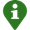 A green pin with a black letter

Description automatically generated